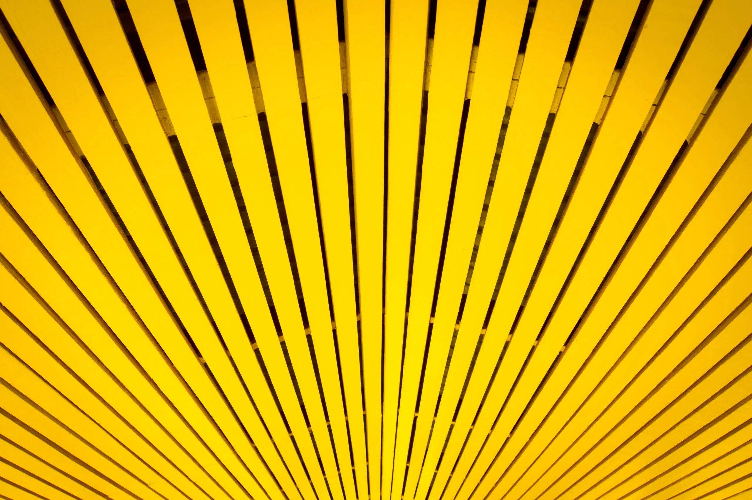 Colorful,Yellow,Wood,Board,Ceiling,(added,Color).