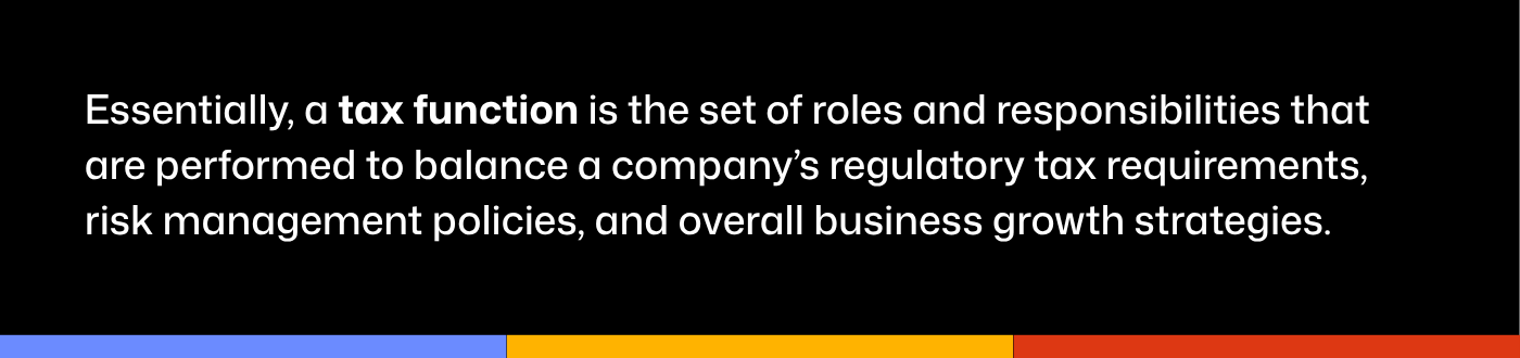 Aligning the Corporate Tax Function - GTM Tax